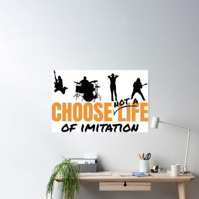 Choose Not A Life Of Imitation Poster Official Red Hot Chili Peppers Merch