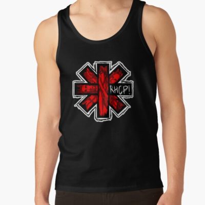 Rhcp Hot Vintage Tank Top Official Red Hot Chili Peppers Merch