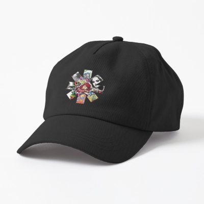 Funny Eight Side Cap Official Red Hot Chili Peppers Merch