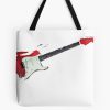 Guitar Tote Bag Official Red Hot Chili Peppers Merch