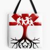 Rhcp Tree Art Essential Tote Bag Official Red Hot Chili Peppers Merch