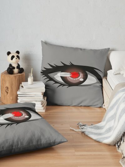 Eye Art Throw Pillow Official Red Hot Chili Peppers Merch