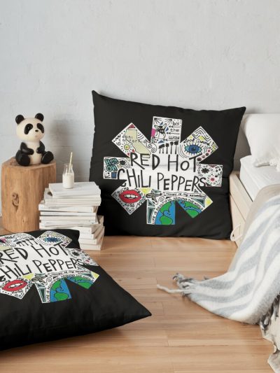 Throw Pillow Official Red Hot Chili Peppers Merch