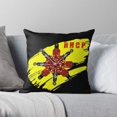 Shockbreaker Art Throw Pillow Official Red Hot Chili Peppers Merch