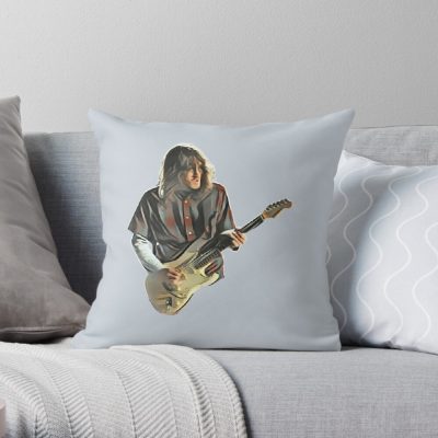 John Frusciante - Red Hot Chili Peppers (Rhcp) Throw Pillow Official Red Hot Chili Peppers Merch