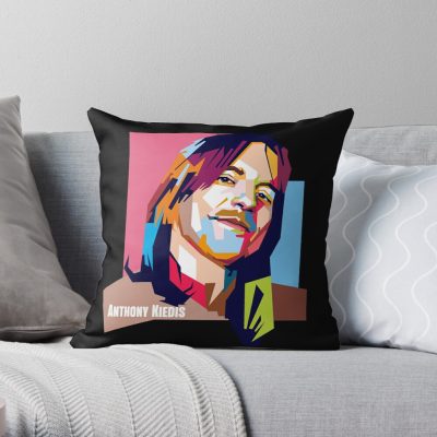 Anthony Kiedis Popart By Eekkiii Throw Pillow Official Red Hot Chili Peppers Merch