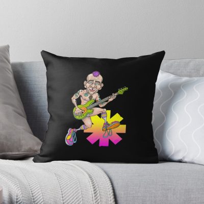 Once Upon Newest Desig Throw Pillow Official Red Hot Chili Peppers Merch