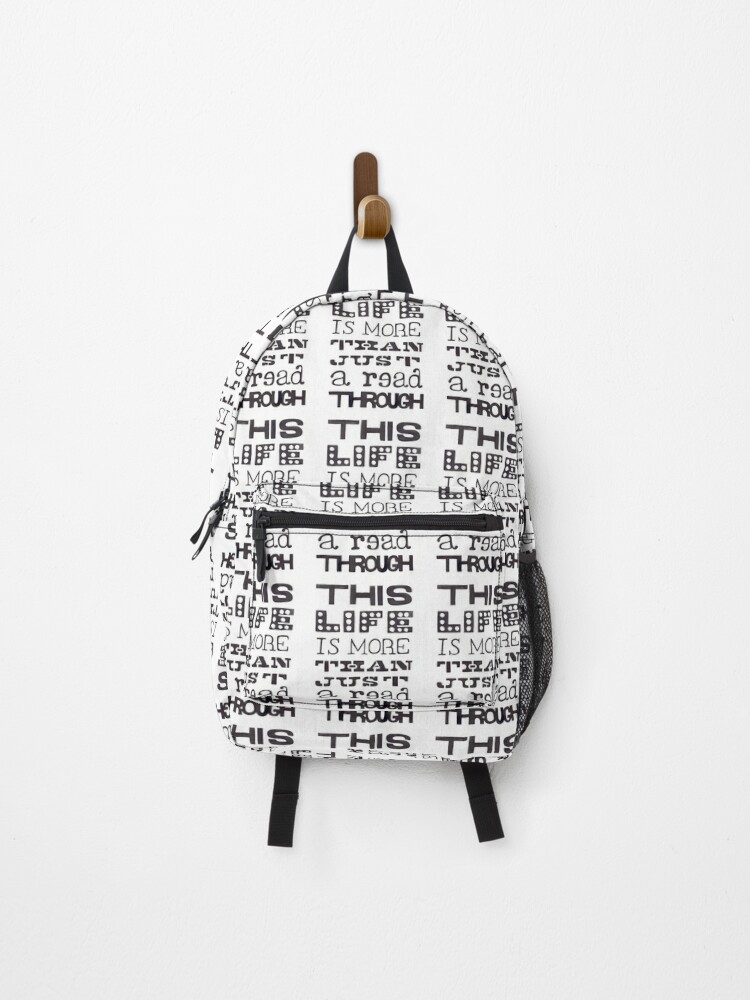 Rhcp Lyrics Backpack Official Red Hot Chili Peppers Merch