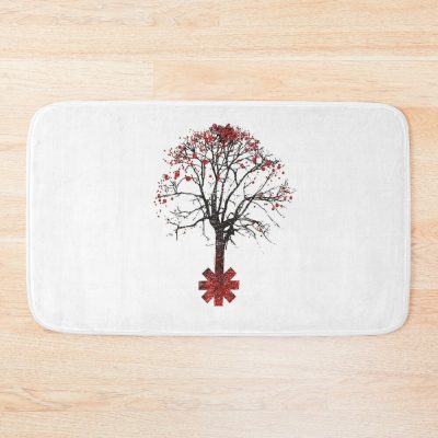 Red Tree Bath Mat Official Red Hot Chili Peppers Merch