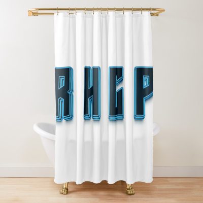 Rhcp Blue Shower Curtain Official Red Hot Chili Peppers Merch