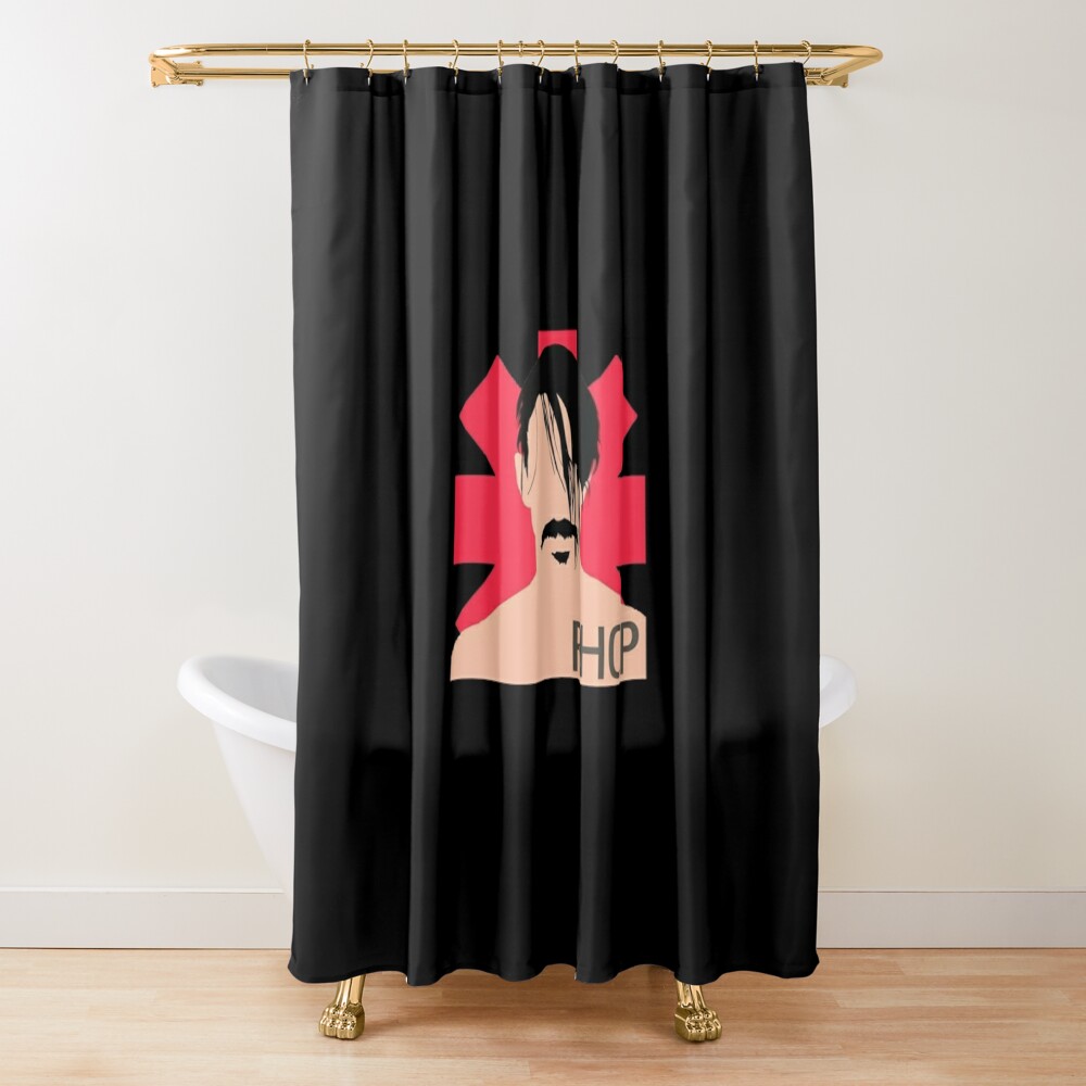 Ilustración De Anthony Kiedis C Shower C Shower Curtain Official Red Hot Chili Peppers Merch