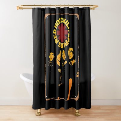 Red Hot Shower Curtain Official Red Hot Chili Peppers Merch